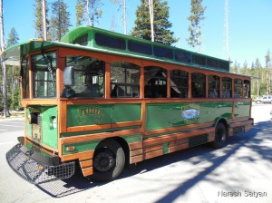 The beautiful Crater Lake Trolley